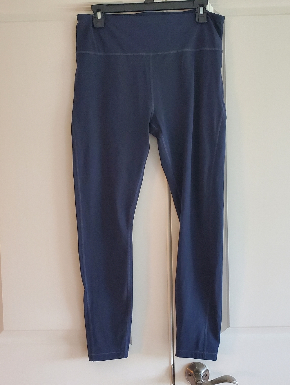 Athleta Women's Ultimate Stash Pocket 7/8 Tight Dark Blue Size LT Large Tall